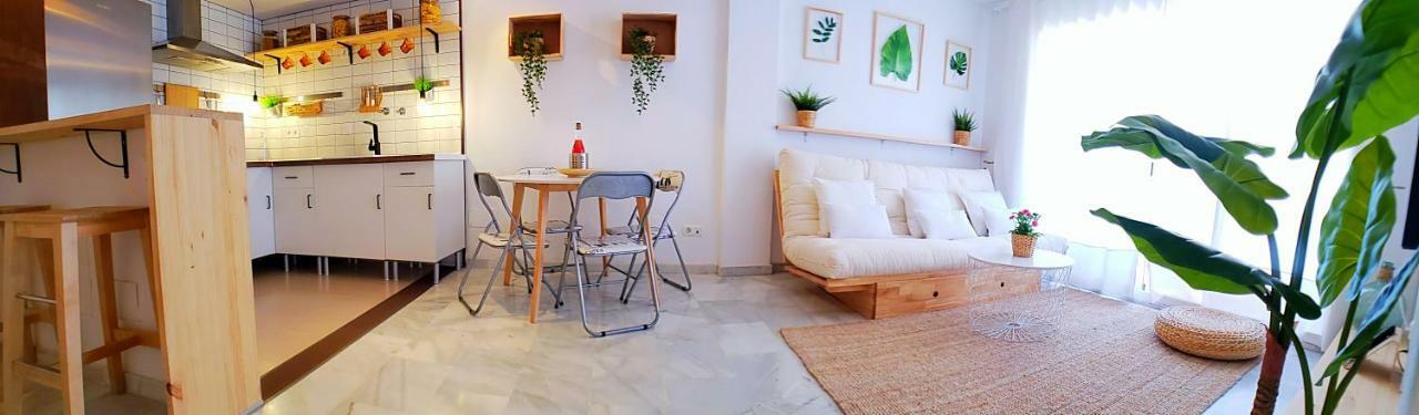 Roquetas Beach House Apartamento Fresco Con Piscina 滨海罗克塔斯 外观 照片
